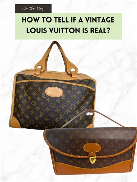 vintage lv tas|[GUIDE] How to Tell If a Vintage Louis Vuitton is Real [50.